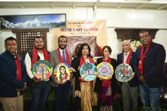 काठमाडौंमा मिथिला चित्रकला तालिम सम्पन्न