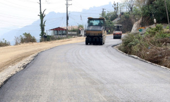 धुलिखेल–खावा सडकमा कालोपत्र सुरु