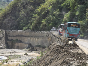 बीपी राजमार्गमा रातीको समय सवारीसाधन सञ्चालनमा रोक