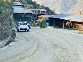 सात दिनपछि खुल्यो बागलुङ-सिगाना-बरेङ सडक