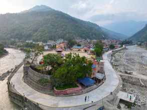 तीन करोडमा लक्ष्यअघि नै पूरा भयो बेनी चक्रपथ स्तरोन्नति