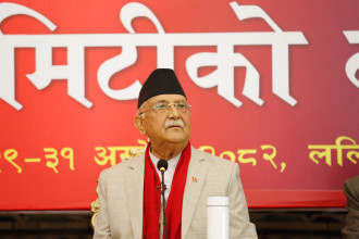 जेनजी आन्दाेलनले देश बर्बादीतर्फ धकेलिएको ओलीकाे आराेप