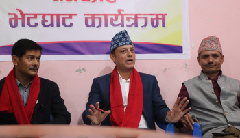 बुढीगण्डकी जलविद्युत् आयोजना निर्माण सुरु हुन्छ : सभामुख अर्याल