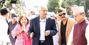 जेनजीको आन्दोलनमा घाइते भएका देउवा पहिलोपटक सार्वजनिक