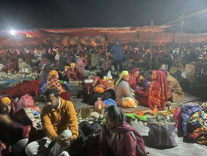 देवघाटधाममा शतबीज छर्नेहरूकाे घुइँचो