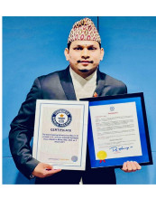 गिनिज वर्ल्ड रेकर्डधारी सुनारलाई खेल विज्ञानमा मानार्थ विद्यावारिधि