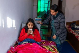 जेनजी प्रदर्शनमा खुट्टामा गोली खाएकी एकताको कथा (तस्बिरहरु)