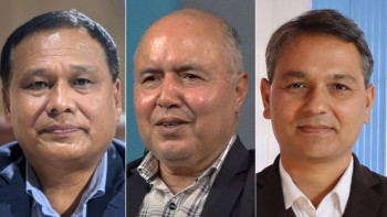 नवनियुक्त मन्त्री अर्याल, खनाल र घिसिङले लिँदै शपथ