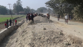 मोरङको रतुवा–केशलिया सडक निर्माण ठेक्का तोडियो, ६ वर्षमा पनि बनेन ६ किलोमिटर सडक