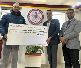 महालक्ष्मी विकास बैंकद्वारा कर्णाली प्रदेशका विद्यार्थीलाई छात्रवृत्ति वितरण 