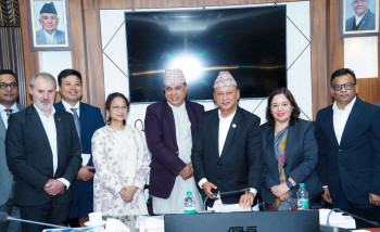 ऊर्जा मन्त्री खड्का र एशियाली विकास बैँकका उपाध्यक्षबीच भेट