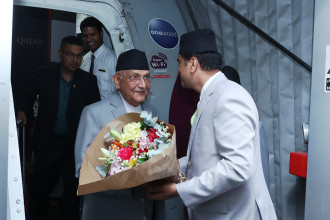 वित्तसम्बन्धी संयुक्त राष्ट्रसंघको चौथो अन्तरराष्ट्रिय सम्मेलनमा सहभागी हुन प्रधानमन्त्री स्पेनमा 