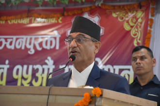समयमै गुणस्तरीय काम गर्नुस्, शान्तिसुरक्षाको व्यवस्था सरकारले गर्छः गृहमन्त्री