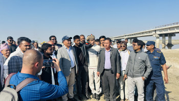 २५ करोड लागतको पुल बनाउन तीव्र गतिमा काम गर्ने मन्त्री घिसिङको प्रतिबद्धता