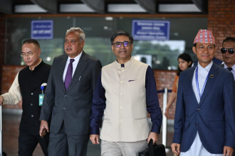 भारतीय विदेशसचिव मिस्री काठमाडौंमा (तस्बिरहरू)
