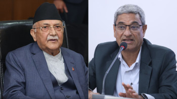 ओली र लेखकलाई जिल्ला प्रहरी परिसरमा राखियो