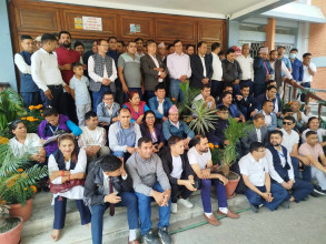 सामान्य प्रशासन मन्त्रालयमा कर्मचारीको धर्ना, निजामती विधेयकका प्रावधानमा असन्तुष्टि