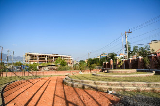 पहेंलो पुलमा तयार हुँदै छ सुविधासहितको स्पोर्टस् पार्क (तस्बिरसहित)
