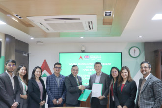 नबिल बैंक र एनआईबी-जिएबीच साना तथा मझौला उद्यमलाई सुदृढीकरण गर्न साझेदारी