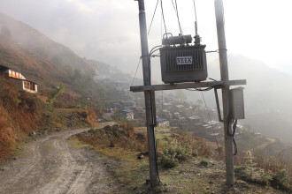 म्याग्दीको मल्कवाङ गाउँमा बल्ल पुग्यो विद्युत
