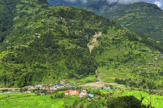 बागलुङको एउटै पालिकाका २४३८ घर बाढीपहिरोको उच्च जोखिममा