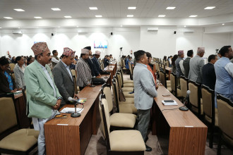 प्रतिनिधिसभा बैठकमा विपक्षी दलहरूको अवरोध