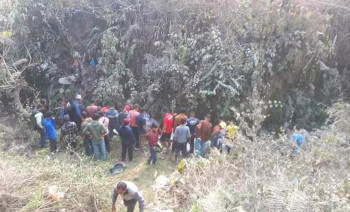पोखरामा बस दुर्घटना, केही घाइते