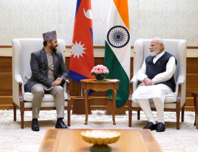 मोदीसँग भेटेपछि रविले भने: भारतसँग नयाँ कूटनीतिको युग सुरु हुन्छ