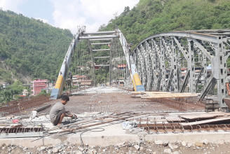 कालीगण्डकीमाथि ‘सिग्नेचर ब्रिज’ निर्माण अन्तिम चरणमा, गण्डकी र लुम्बिनी जोडिने