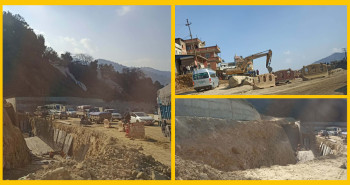 धुलिखेल सडक खण्डको १५.८ किमी विस्तारमा साढे ९ अर्ब खर्च, साइड क्लियर नहुँदा म्याद थप