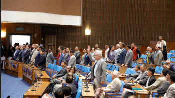 ‘भिजिट भिसा’मा प्रतिपक्षीले नछाडेपछि पत्रकार सम्मेलन गर्दै गृहमन्त्री