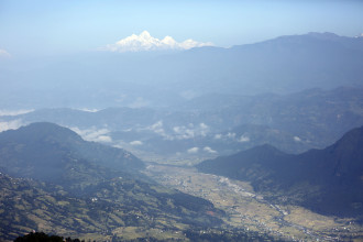 आकाश खुलेपछि सुइरेचौरबाट देखिएकाे हिमाल (तस्बिरहरु)