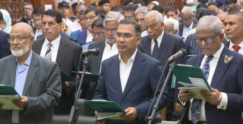 तारिक बने बंगलादेशका प्रधानमन्त्री, राष्ट्रपतिबाट लिए सपथ