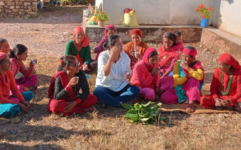 सागसब्जी उत्पादनबाट आत्मनिर्भर दाङका थारु महिला