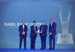 नबिल बैंक भिसा इन्टरनेसनलका तीन विधाबाट सम्मानित