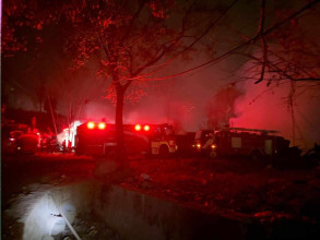 कबाड कारखानामा आगलागी, १५ खानेपानी ट्यांकर र सात दमकल परिचालनपछि नियन्त्रणमा