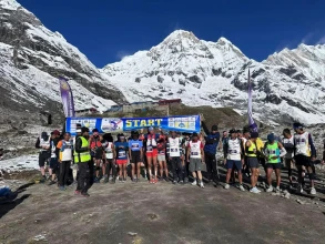 जुम्लाले जित्यो अन्नपूर्ण म्याराथन उपाधि,  १०९ खेलाडी सहभागी