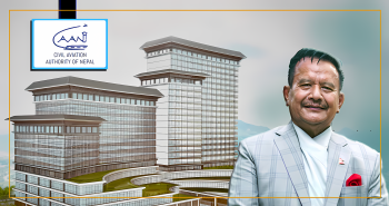 ८ अर्बमा निर्माणाधीन अन्नपूर्ण स्क्वायरको उचाइमा क्यानको कैंची, १९ तला मात्र अनुमति 