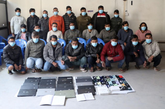बूढानीलकण्ठबाट २४ भारतीय नागरिक पक्राउ, एक अर्ब बढीको अनलाइन जुवा कारोबार