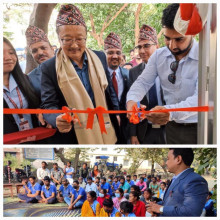 जगदम्बा स्पिनिङ मिल्समा एभरेष्ट बैंकको एटिएम