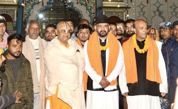 बालेनले जानकी मन्दिरमा गरे पूजापाठ, रास्वपाको जनकपुर–उद्घोषसभामा के भन्लान्?