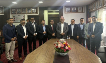 बैंकरले भेटे नवनियुक्त अर्थमन्त्री पौडेल, अर्थतन्त्र चलायमान बनाउने भूमिका खेल्न आग्रह