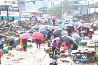 हिमाल/पहाडमा वर्षा र तराईमा तातो हावा चल्ने पूर्वानुमान