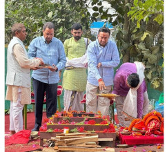 सीजी इन्डस्ट्रियल पार्कमा बिकाजीको नेपाल प्लान्ट  शिलान्यास, चार सयले  रोजगारी पाउने