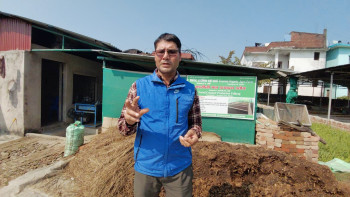 गँड्यौला मल उत्पादनबाट वार्षिक २५ लाख आम्दानी