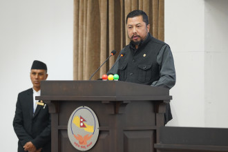 ऊर्जा क्षेत्रलाई आर्थिक रूपान्तरणको मुख्य आधार बनाइएको छ : मन्त्री श्रेष्ठ
