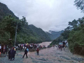 त्रिशूलीमा बेपत्ता दुई बससहित यात्रु खोज्ने क्रममा हराएकोे १९ केजीको चुम्बक भेटियो