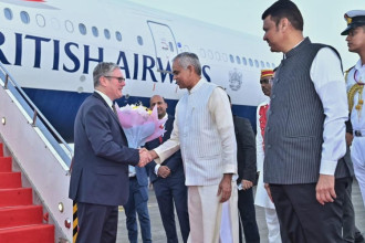 एफटीए पछिको पहिलो कदम: बेलायती प्रधानमन्त्री स्टार्मर १२५ उद्योगपतिसहित भारतमा