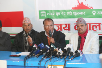 कांग्रेस विशेष महाधिवेशन पक्षधरको पत्रकार सम्मेलनः अन्य विकल्प नभएको जिकिर (विज्ञप्तिसहित)