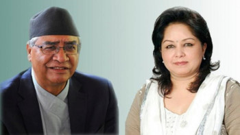 अस्पतालबाट डिस्चार्ज हुँदै देउवा दम्पती, आरुजुको माइतीघर झम्सीखेलमा अस्थायी बसोबास
